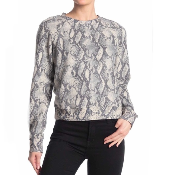 PAIGE PYTHON DAYTONA SWEATSHIRT - NWT! - Picture 3 of 7
